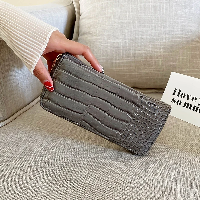 

Leather Clutch Women Pu Leather Purse 2020 Brand Casual Wallet Women Large Purse Female Wallets Women Wallets