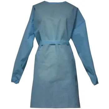

5pcs/set Disposable Bandage Coveralls Surgical Gown Dust-proof Isolation Clothes Labour Suit Non-woven Security Protection Cloth
