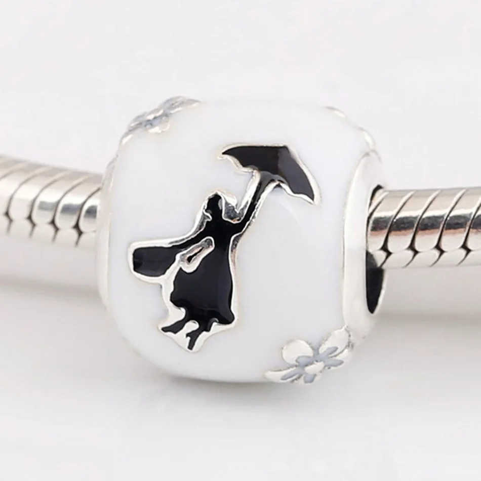 

Authentic S925 Sterling Silver Bead DIY Jewelry Flying Fairy Charms fit Pandora Bracelet Bangle
