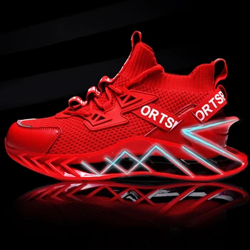 

New Blade Sneakers 2020 Fashion Men Lace-Up Breathable Sport Shoes Male Height Increase Walking Gym Shoes Men Krasovki