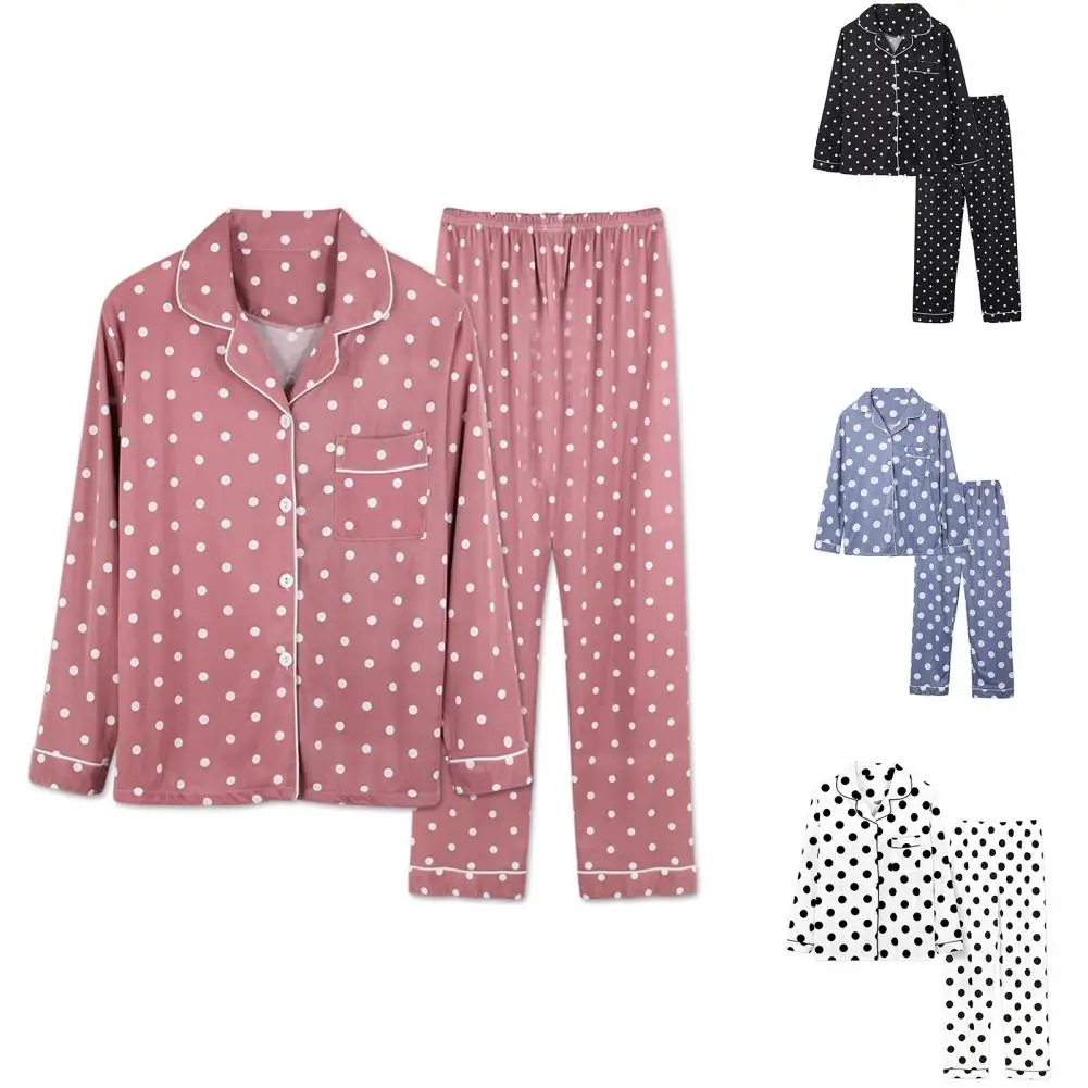 Pajamas Buttons Women | Pajamas Set Button | Womes Pajama Sets ...