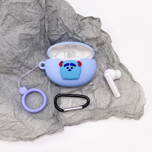 Cute Cartoon Earphone Cover for Huawei Freebuds 4i Case TWS Bluetooth Wireless Headphone Charging Box Case Headset Silicone Case T