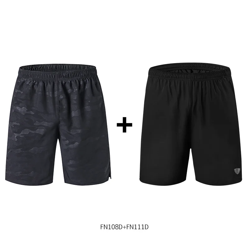 FANNAI Running Zipper Shorts Men Training Gym Sport Shorts Marathon Quick Dry Fitness Plus Running jogging Short Pants Workout