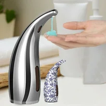 1* диспенсер для мыла Кухня Ванная комната автоматический диспенсер для жидкого мыла ручная мойка сенсорный датчик товары для дома(без батареи