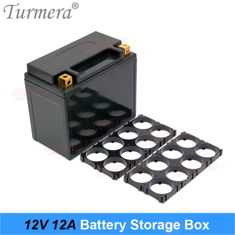 Turmera-12V 32700 Lifepo4 배터리 보관함 2x4 홀더 니켈 4s 40A 12.8V 밸런스 BMS, 무정전 전원 공급 장치 사용