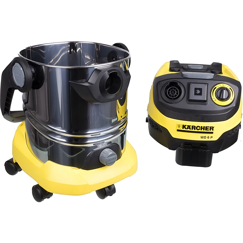 Пылесос Karcher WD6 Premium 1300Вт желтый