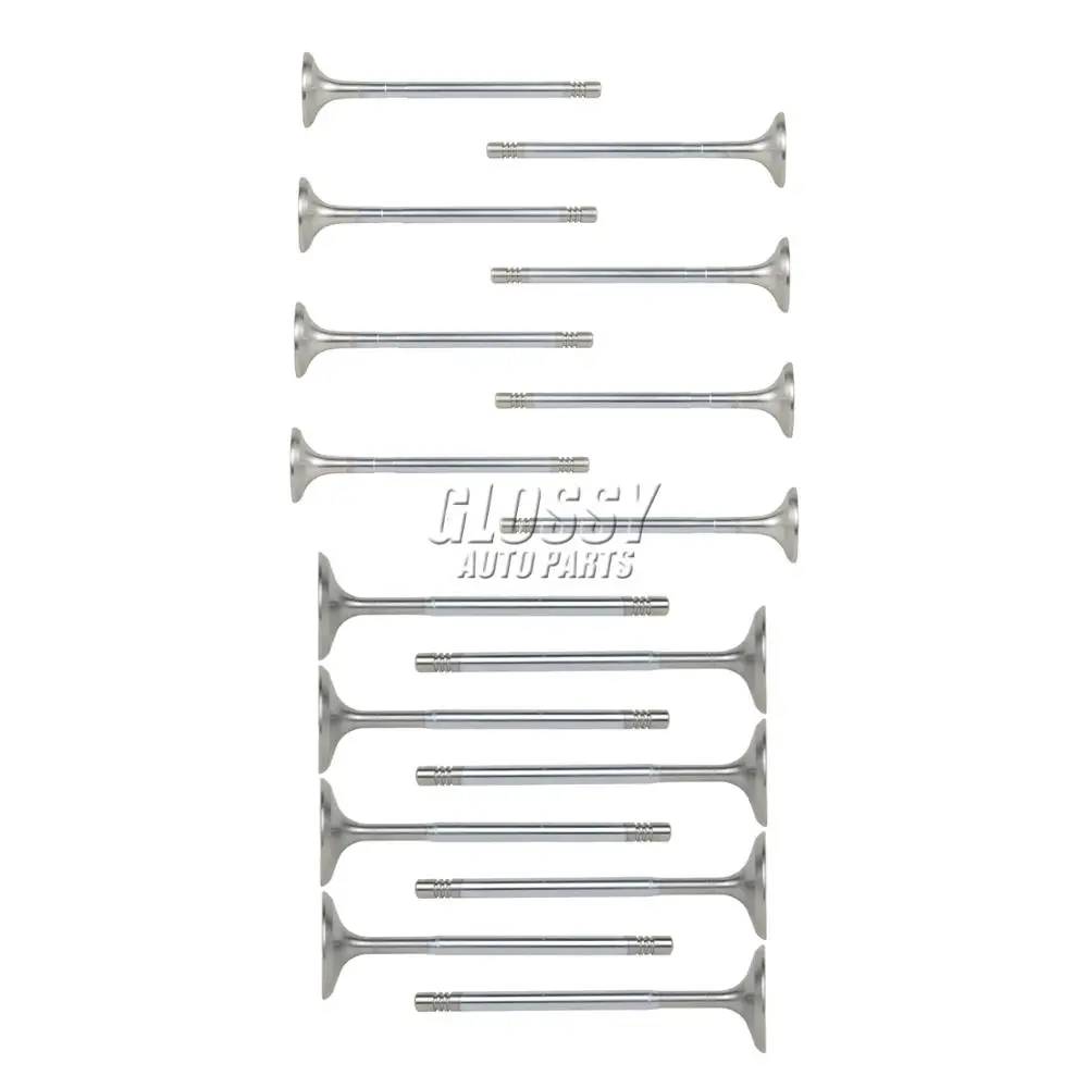 AP02 8x впускной клапан комплект выхлопных клапанов для Mercedes-Benz C/E-Class SLK 271 M271 861 820 860 1