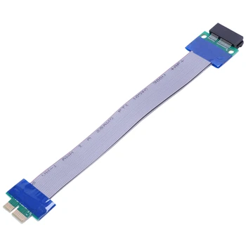 

PCI-Express PCI-E 1X Riser Card Flex Extender Extension Cable for PC