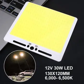 

LED Strip COB Chip 130X120MM 3000LM Lighting Fixture Light Source DIY Outdoor Supply Panel Light Energy Saving 12V 30W