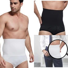 Мужской тренажер для талии облегающие трусы Abdo мужские компрессионные талии животик контроль живота Корректирующее белье для похудения и коррекции фигуры формирователь тела