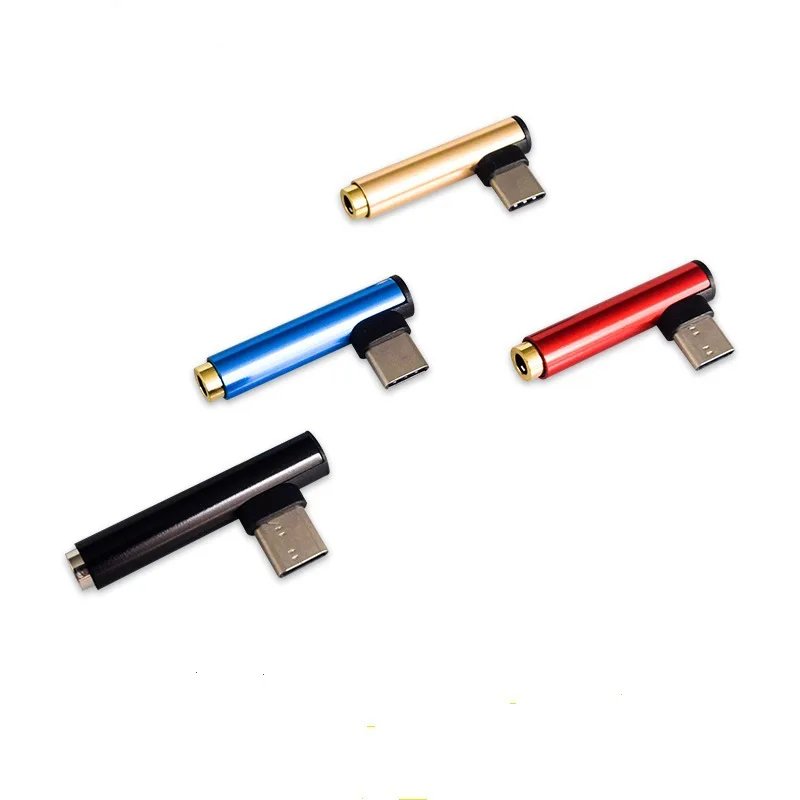 10 шт. Универсальный usb type-C мобильный разъем впрыска type-C разъем для наушников 3,5 мм разъем для наушников AUX аудио кабель адаптер