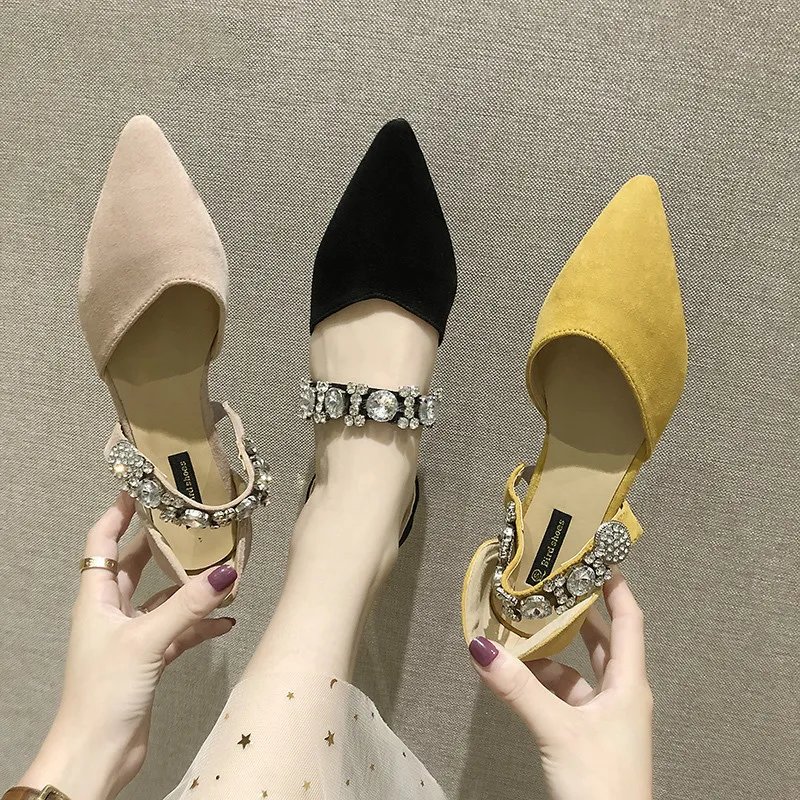 2020 moda glitter sapatos mulher bling strass