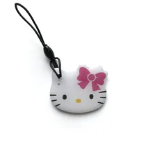 Ключ-брелок бирки с rfid карты em4305 125 кГц перезаписываемый эпоксидный брелок жетон Кэди rfid кольцо дверной звонок кольцо для ключей t5577 значок rfid