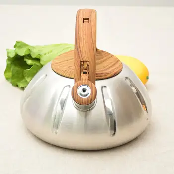 

Stainless Steel Kettle Kettle Gas Gas Cooker Teapot Automatic Sound Kettle Whistle Camping Tea Kettle Enamel Pot Camping