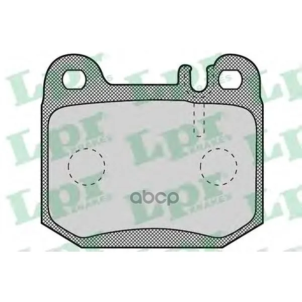 Колодки Тормозные Mercedes W163 Ml270-500 98-05 Задние Lpr 05p901 Lpr арт. 05P901