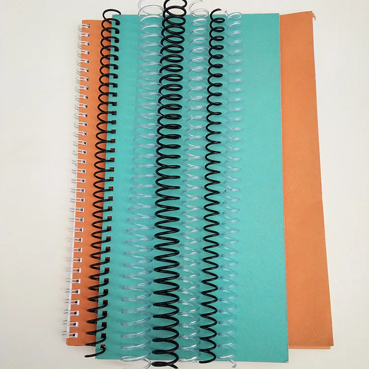 50/30pc A4 Single Wire 46 Hole Looseleaf Binding Spring Spiral Ring