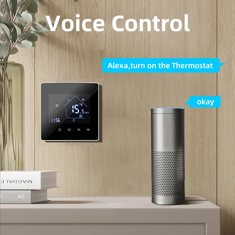 AllbeAI Tuya WiFi Thermostat,Electric Warm Floor/Water Heating/Water Gas  Boiler Temperature Controller For Google Home Alexa - AliExpress