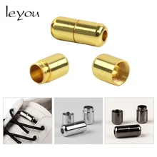 Leyou шнурки Пряжка для стопора украшения металлические пробки шнур переключение зажим шнурки замок шнурки затягивание сумка Запчасти Аксессуары