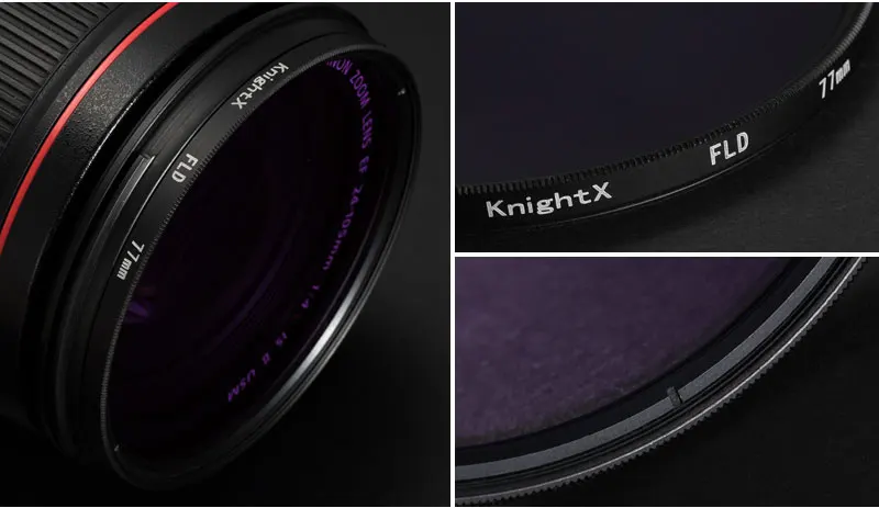 KnightX FLD UV CPL ND Star line фильтр для объектива камеры для canon eos sony nikon 52 мм 58 мм 67 мм d5100 цвет d5300 фото фотографии