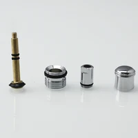 น้ํารั่วส่วนซ่อมก๊อกน้ําฝักบัว Lower Outlet เครื่องแยกน้ําอ่างอาบน้ํา TAP ดึง Rod Diverter วาล์วฝักบัวคอลัมน์สวิทช์ 5