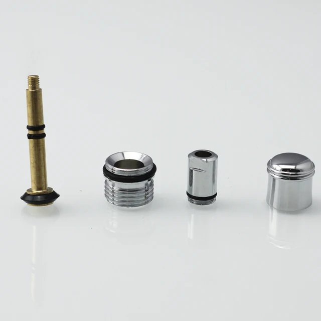 น้ํารั่วส่วนซ่อมก๊อกน้ําฝักบัว Lower Outlet เครื่องแยกน้ําอ่างอาบน้ํา TAP ดึง Rod Diverter วาล์วฝักบัวคอลัมน์สวิทช์ 5