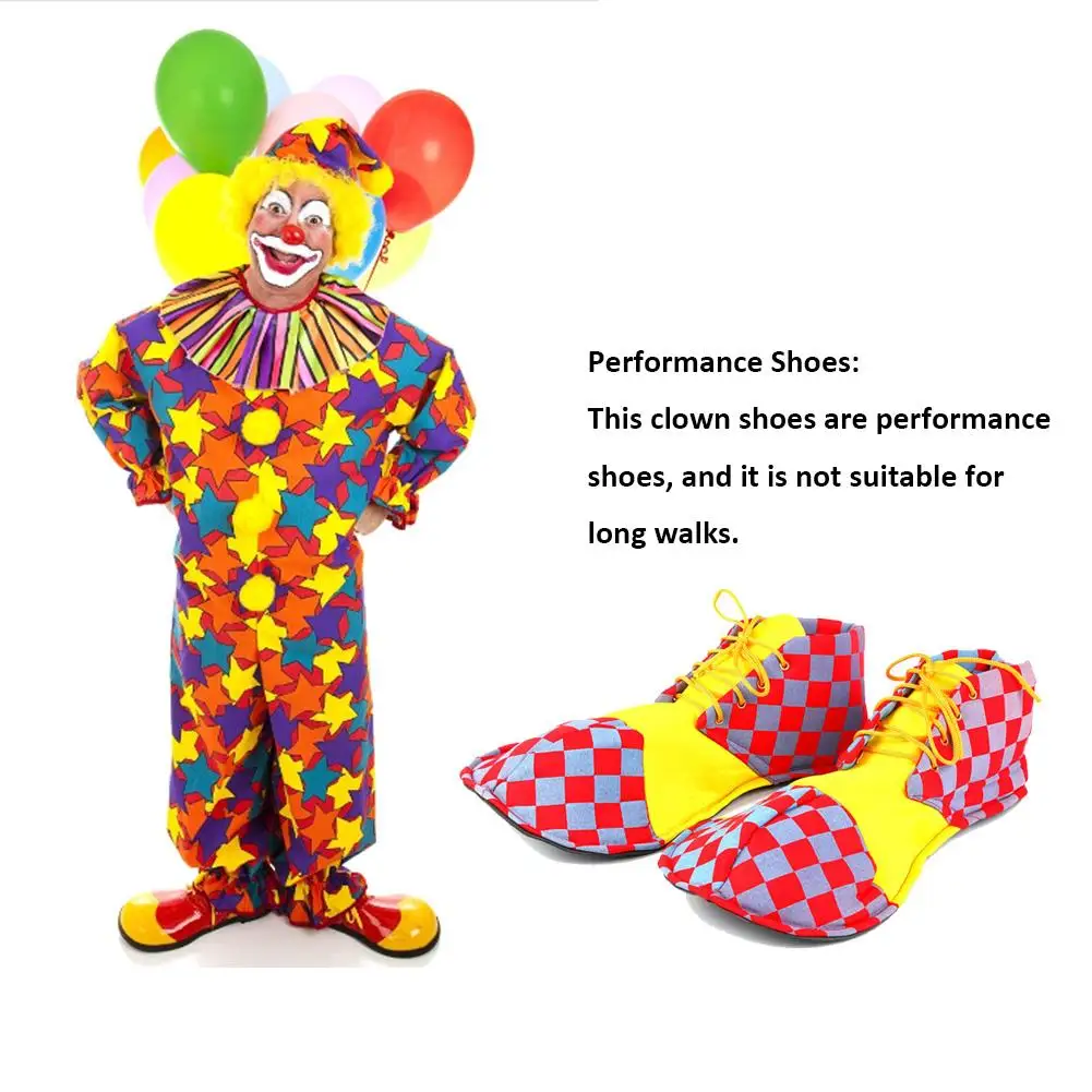 Сценическое представление косплей реквизит клоуна клоун взрослый клоун обувь аниме интересные большие туфли костюмы на Хэллоуин реквизит