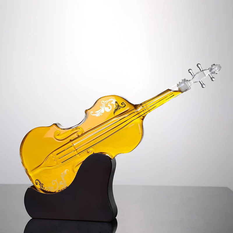 Графин для виски скрипки элегантный винный бокал графин водки высокого борного