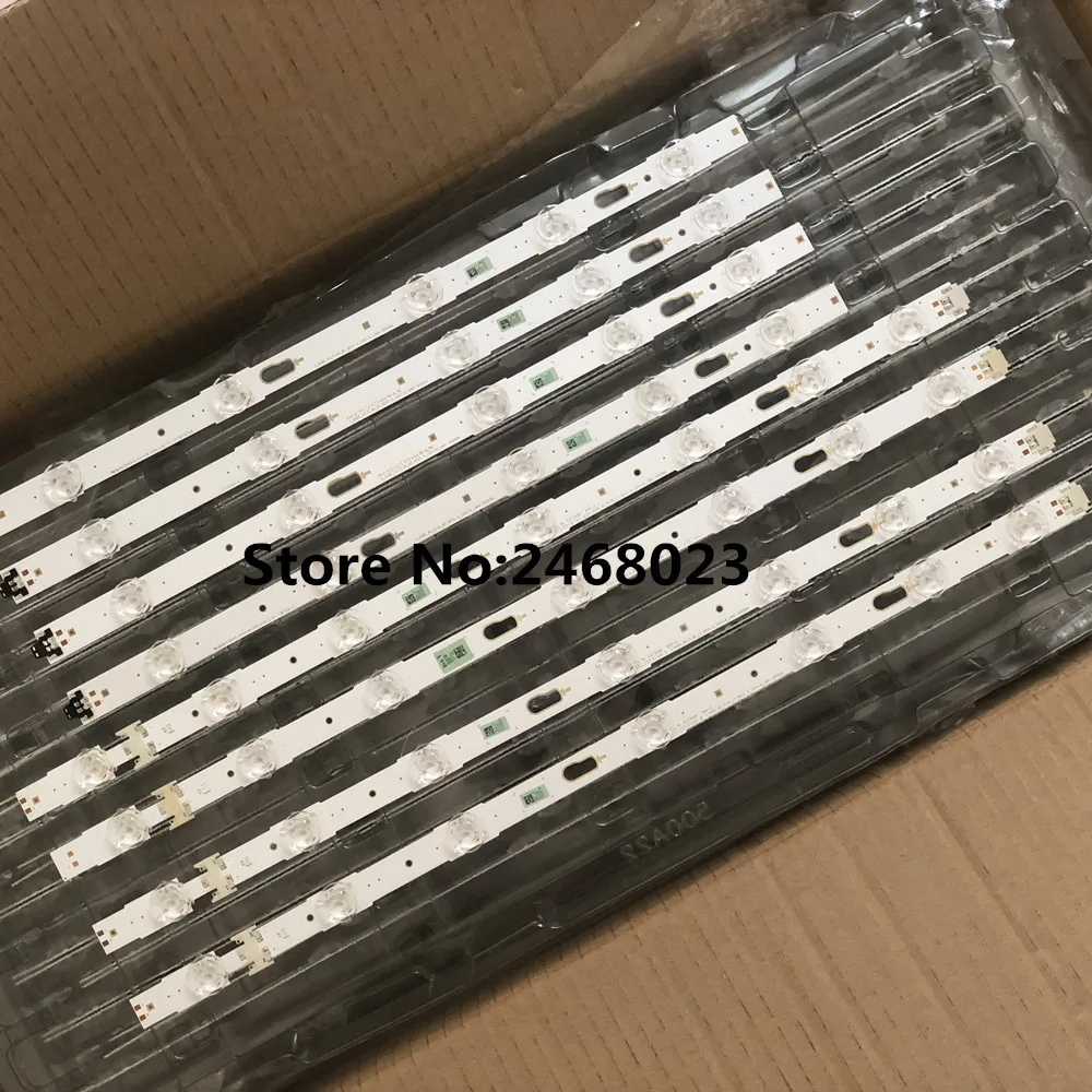 LED Strip for UE43KU6000 UE43KU7000 UE43MU6100 UE43MU6120 UE43MU7000 UE43KU6050 UE43KU6070 V6DU-430DCA-R2 V6DU-430DCB-R2