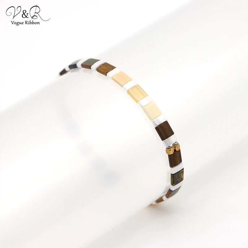 

DIY Materails Packs DIY Handmade Jewelry Making Glass Beaded Charms Pendants for Elastic Bracelet Accessories Components 145-146