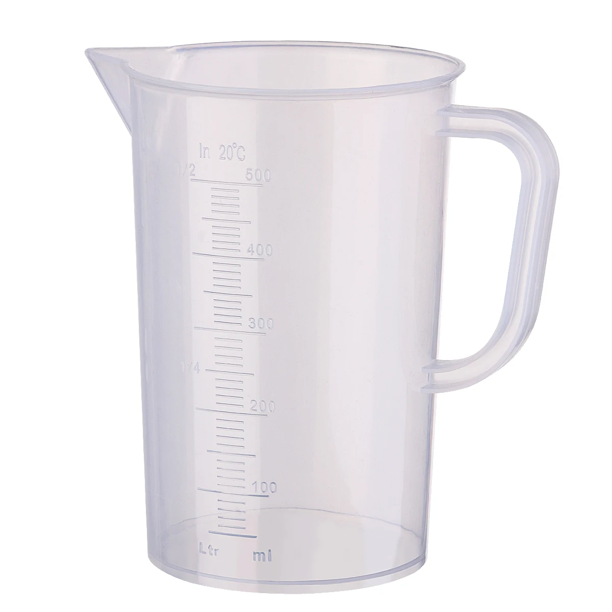 300ml/500ml/1000ml/3500ml/5000ml Plastic Liquid Measuring Cup Jug Pour  Spout Surface With Lid Measuring