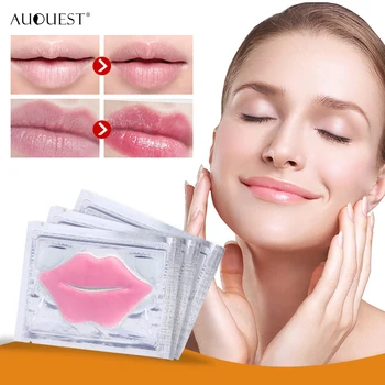 

New 10PCS Collagen Lip Mask Pad Moisturizing Exfoliating Lips Hydrated Lip Mask Treatment Skin Repair For lips Skin Care 11.11