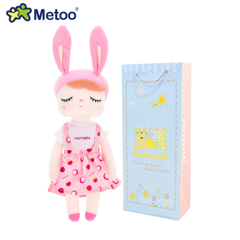 【New boxes】новейшая кукла Metoo, мягкие плюшевые сказочные игрушки для девочек, милый мультяшный Кролик для детей, подарок на Рождество, день рождения - Цвет: 918-3