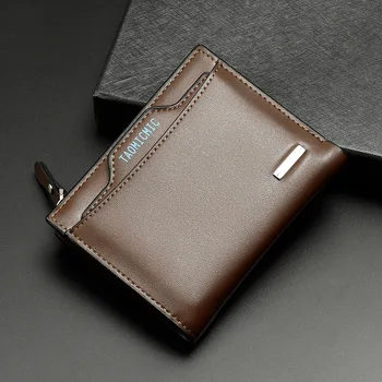 

Cross Men's Leather Wallet Multi-Function Short Wallet Casual Multi-Card Men's Wallet Mens Wallets Mini Wallet