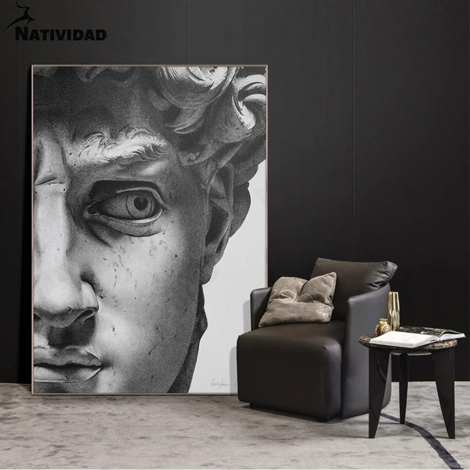 

Fashion Sculpture Art Picture Print Poster Canvas Painting Posters Aesthetic Room Bedroom Living Room Home Wall Paper Home Decor