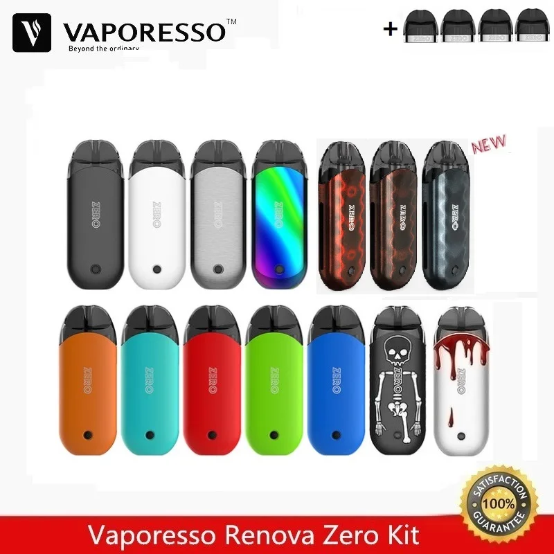 Vaporesso Renova Zero Pod Комплект 650 мАч мод с 2 мл PTCG Pod Vape Танк CCELL спиральная электронная сигарета испаритель VS Minifit наборы