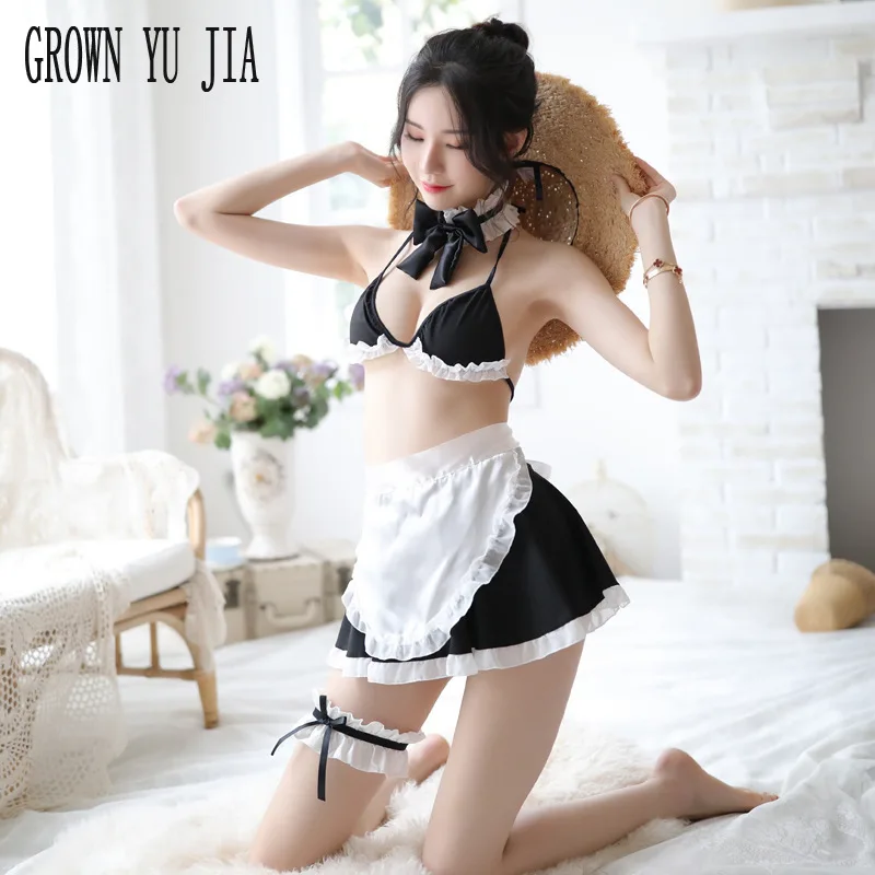 

Erotic Women Backless Maid sex play costume cosplay Sexy temptationmaid french maid uniforms skirt porno japanese lingerie