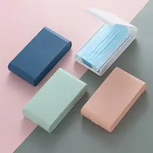 

4 Colors Practical Stationery Storage Box Tissue Holder Sundries Case Widely Use Face Cover Case Portable for Home