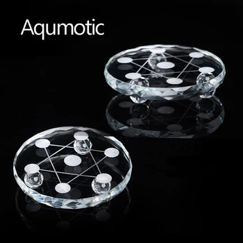 

Aqumotic Crystal Plate Artificial Glass White Crystal Ball Feng Shui Ball Ornaments Seven Star Array Base Tray Accessories Kit