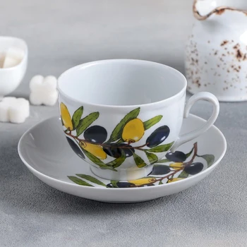 

A pair of tea 275 ml "Olives"