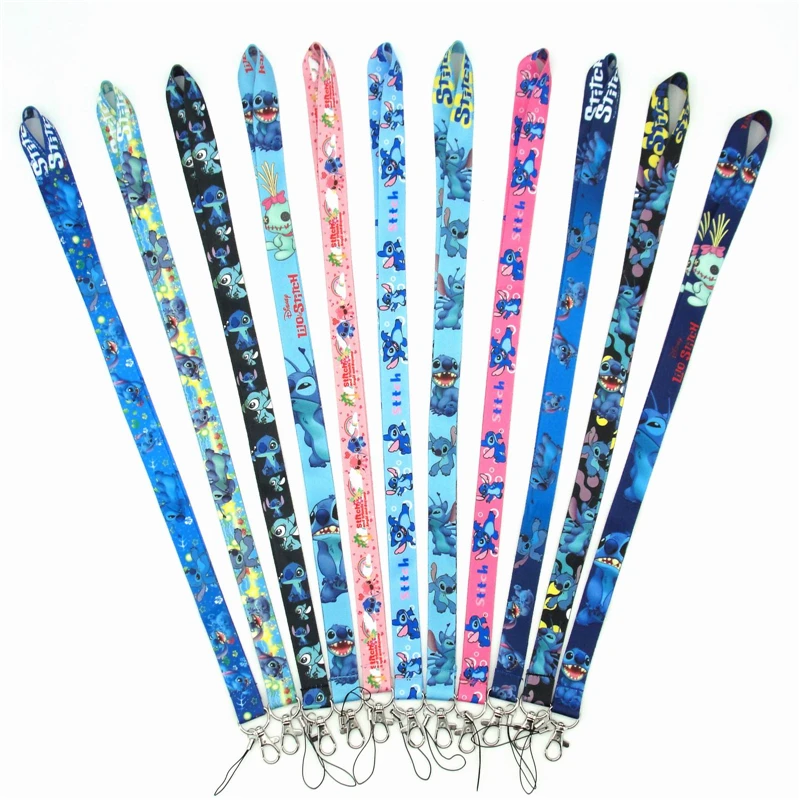 The New Anime Cute Cartoon Neck Strap Lanyard for keys ID Card Gym Mobile Phone Straps USB badge holder DIY Hang Rope