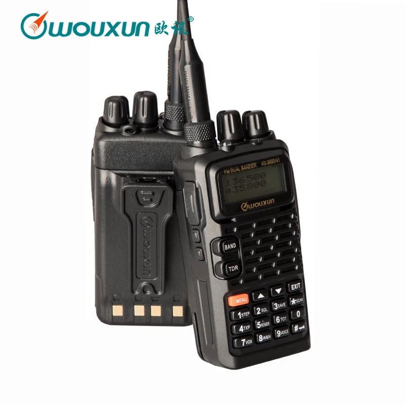 2 шт. Wouxun KG-889 иди и болтай Walkie Talkie S радио Водонепроницаемый 5W VHF/UHF двухдиапазонный Любительское радио, Си-Би радиосвязь станции двухстороннее радио приемопередатчик любительский