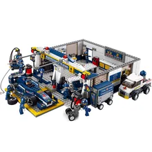 Sluban Bricks Speed Champions Formule Een Team F1 Racing Auto Ultieme Garage Bouwstenen Sets Classic Model Speelgoed Voor Kinderen 3C