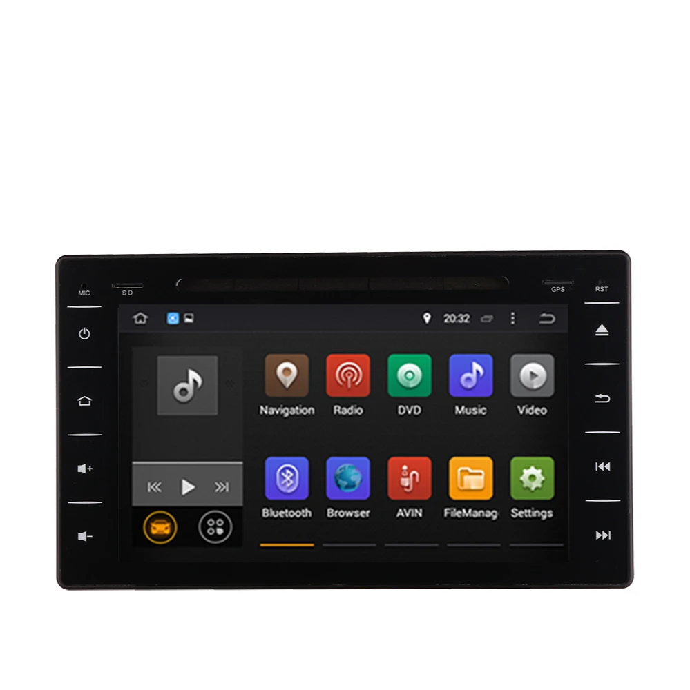 Car GPS Navigation Android 10.0 For TOYOTA Hilux 2016-2022 Auto Radio Stereo CD DVD Player with Bluetooth WiFi Mirror Link | Автомобили и