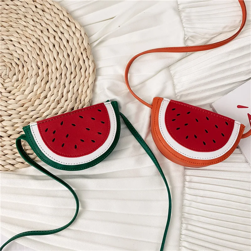

2019 New Style Fashion And Personality Watermelon Semicircle Fruit Wrapped WOMEN'S Bag Korean-style Shoulder Diagonal Small Bag