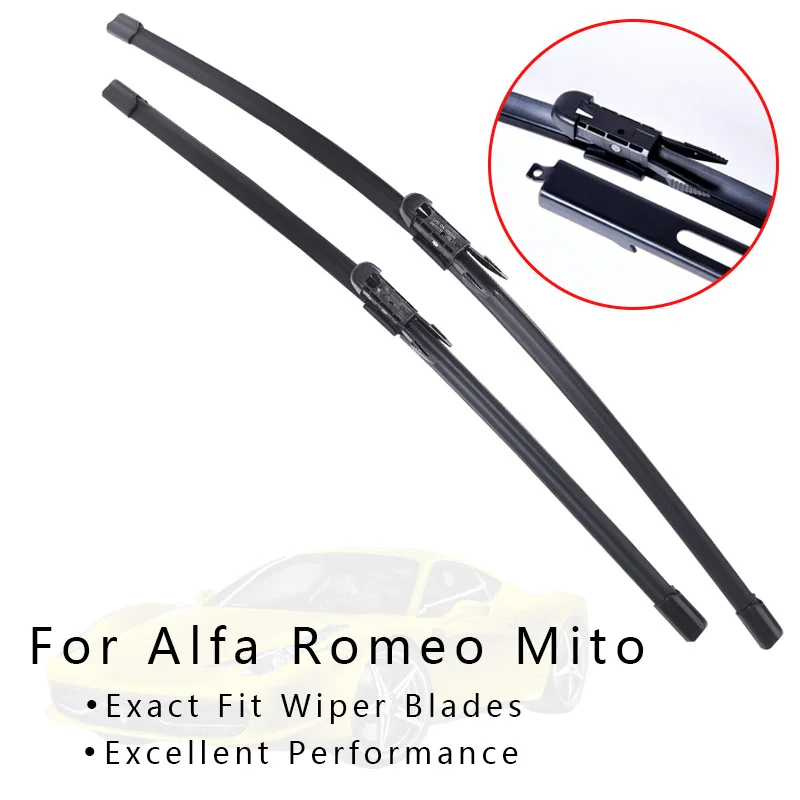XYWPER стеклоочистителей для Alfa Romeo 2008 2009 2010 2011 2012 2013 автомобильные аксессуары из мягкой резины Стеклоочистители