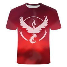 3D футболка Pokemon футболка для мужчин/женщин/Детские футболки Забавная детская одежда с забавным рисунком Пикачу высокое качество печати Футболка