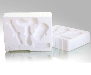 

Custom Clam Shell Blister Pack for Holding 3 different products,Electronic products blister packaging ---PX3174