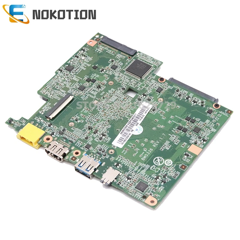NOKOTION 5B20G39143 BM5338 основная плата для lenovo ideapad Flex 10 Материнская плата ноутбука 2 Гб N2807 1,58 ГГц процессор