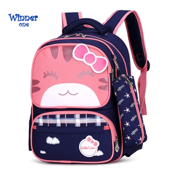 

waterproof children School Bags primary school Backpacks boys Girls kids satchel Schoolbag Orthopedic Backpack mochila infantil