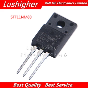 

5pcs STF11NM80 TO-220F F11NM80 TO220F 11N8011N80C3 TO-220